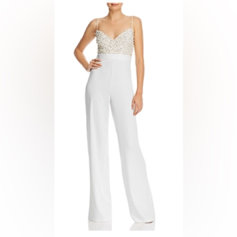 Jay Godfrey Finley Beaded - Bodice jumpsuit woman